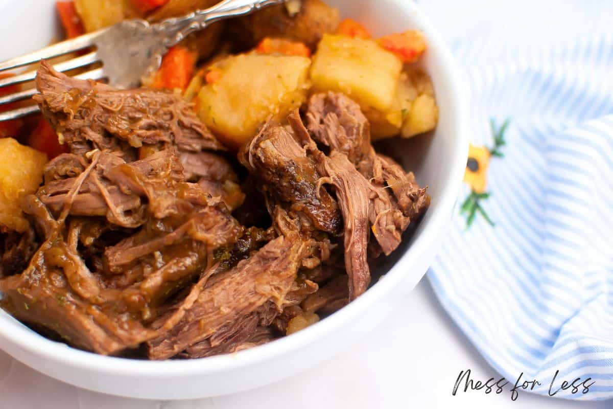 beef in bowl