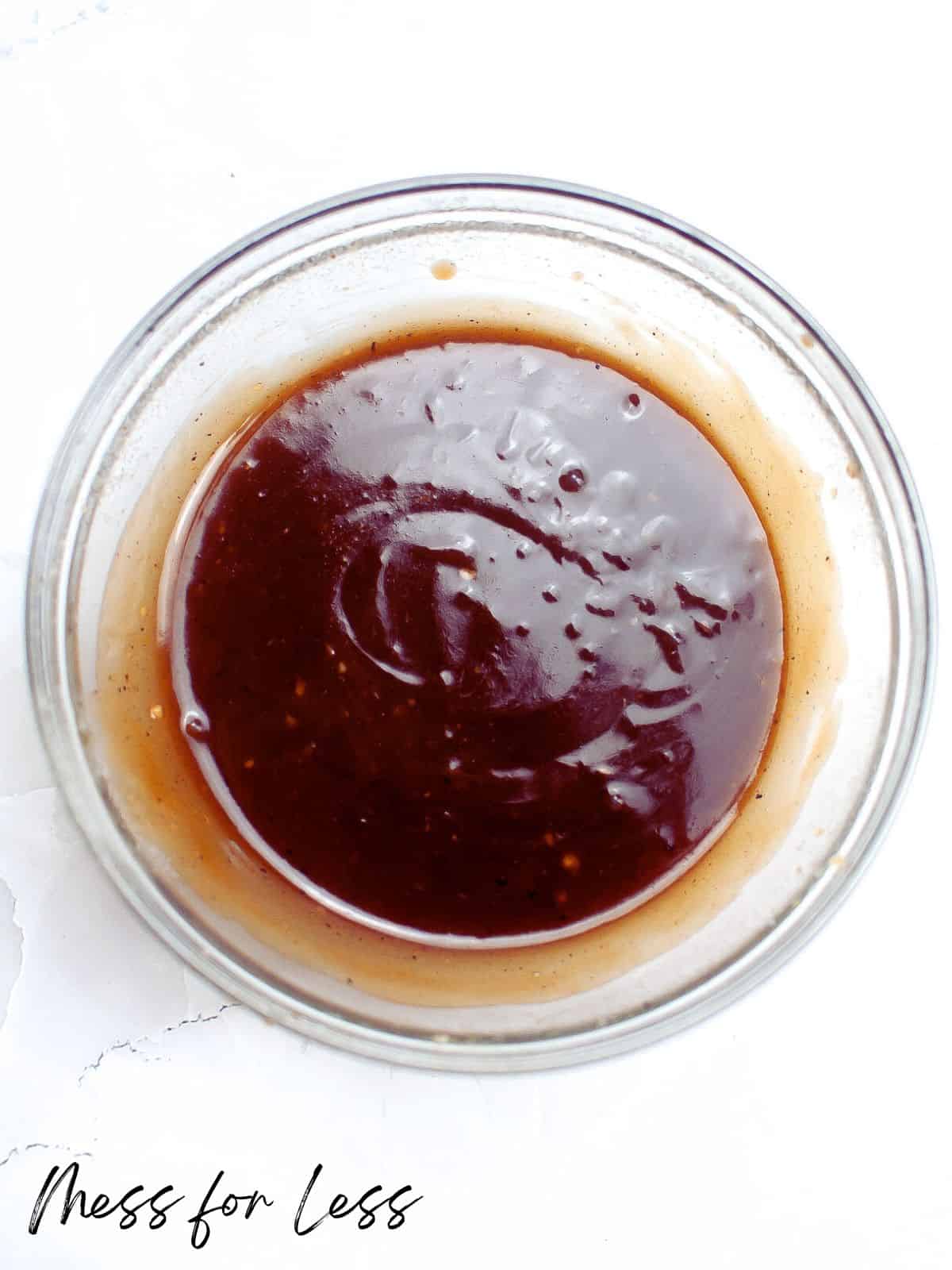 gravy in bowl