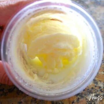 homemade butter