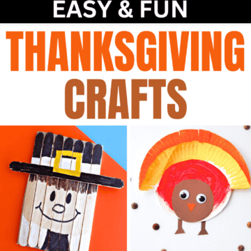 kids thanksgiving crafts pin