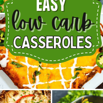 low carb casserole recipes pin