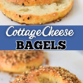 Cottage Cheese Bagels pin