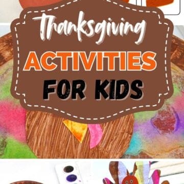 Thanksgiving activities for kids pin