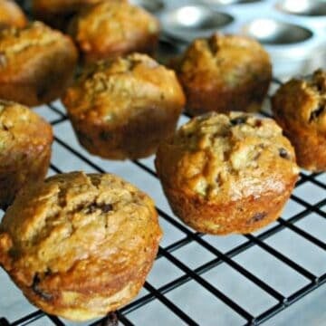 Banana Muffins with Chocolate Chips
