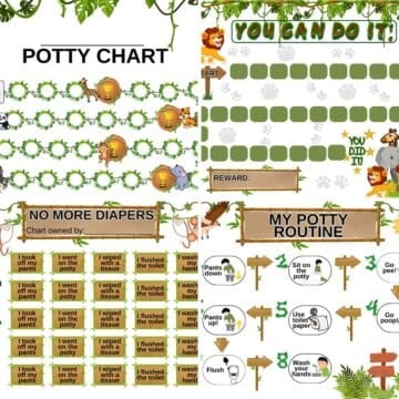 Potty Training Chart Printables