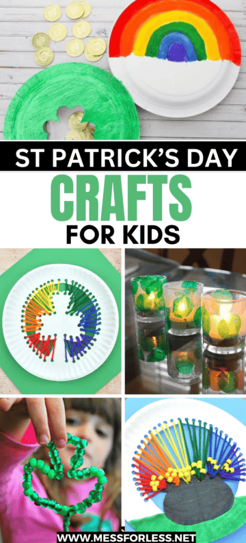 St Patrick's Day Crafts For Kids - Mess for Less