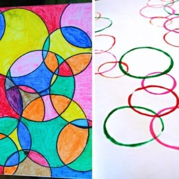 cirlce art ideas
