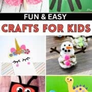 Easy Crafts For Kids pin