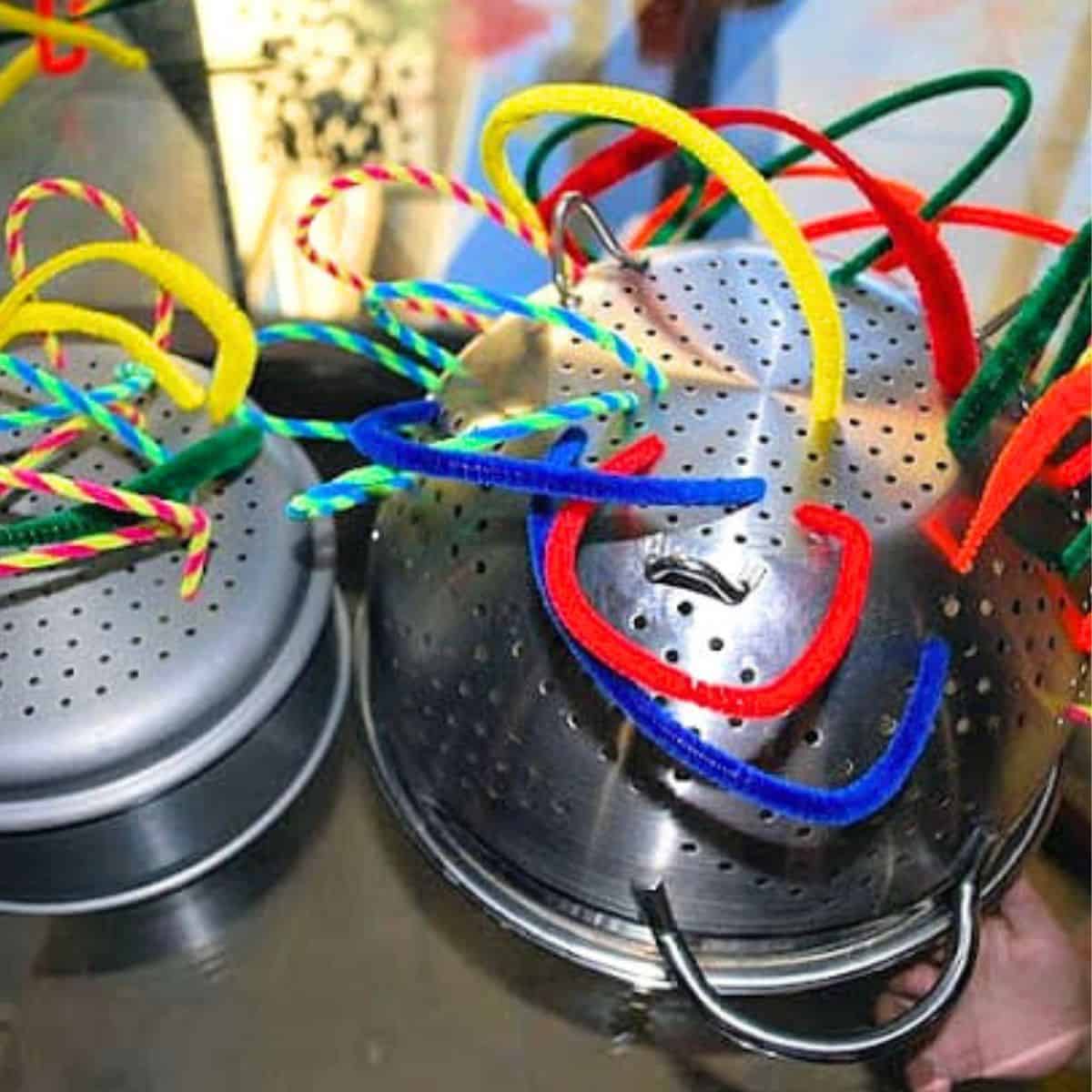 Fun with Pipe Cleaners Fine Motor Skills