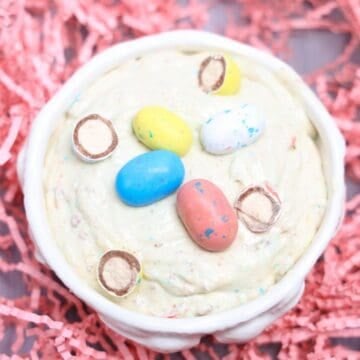 robin's egg easter dip