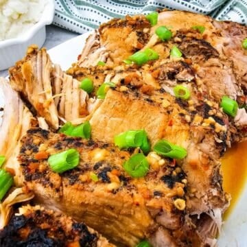 Crockpot Honey Garlic Pork Roast